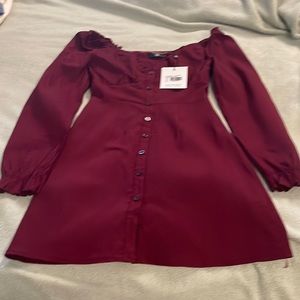 Women's Misguided Button down milkmaid dreas